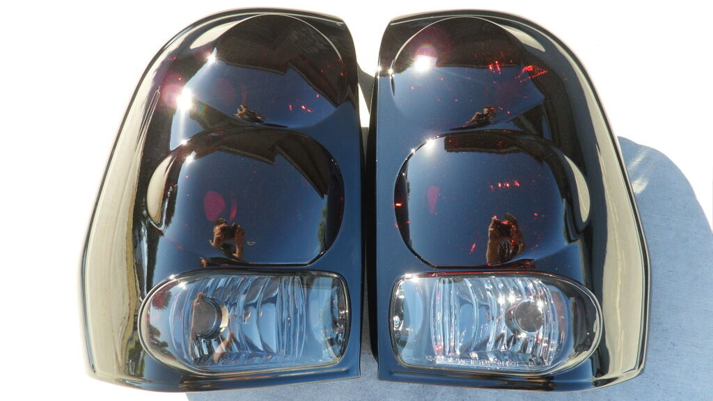 2002-2009 Chevy Trailblazer Smoked Tail Lights