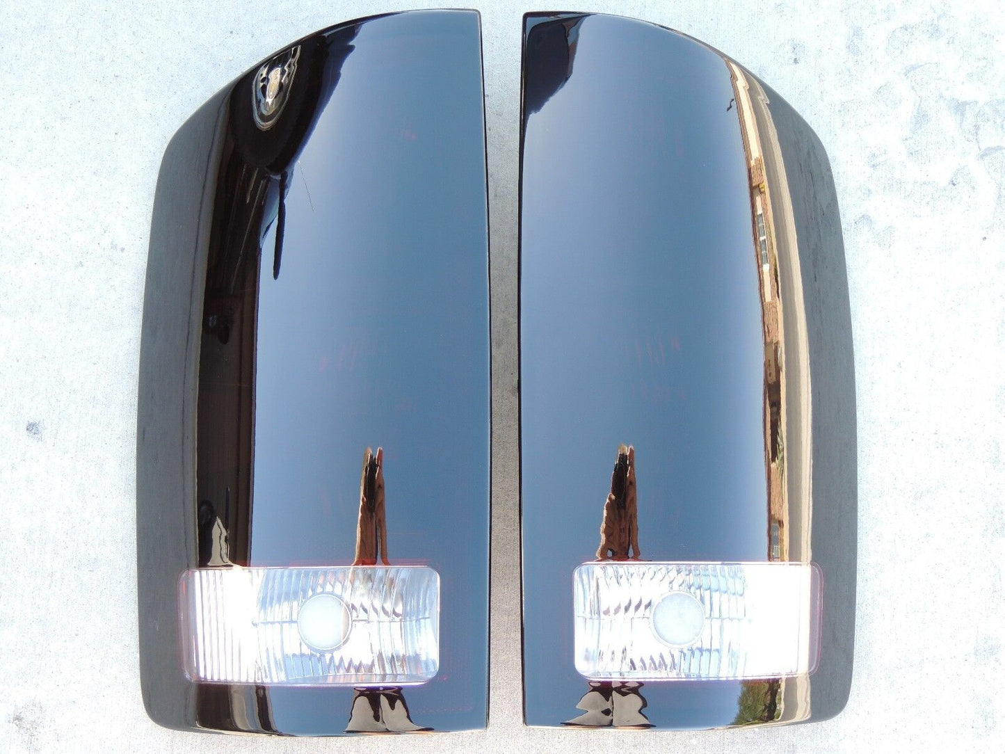 2002-2006 Dodge Ram Smoked Tail Lights (Reverse Clear)