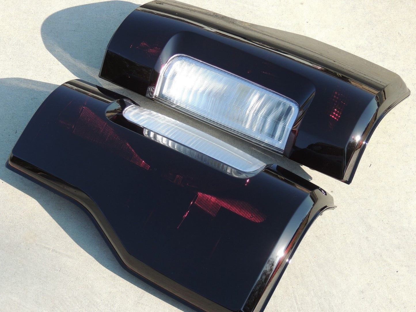 2017-2019 F250/350 Smoked Tail Lights (NON-LED)