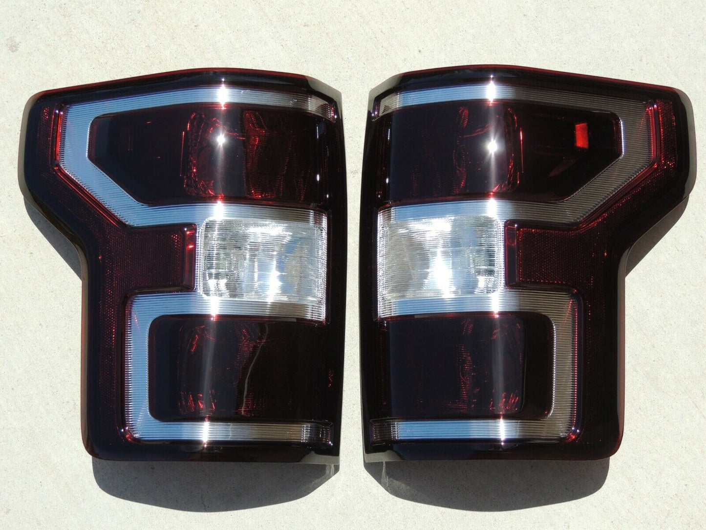 2018-2020 Ford F150 Smoked Tail Lights (Non-LED)