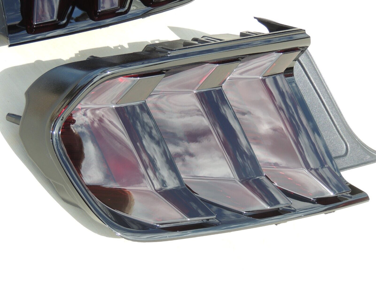 2015-2022 Ford Mustang Smoked Tail Lights (18+ Newer style)