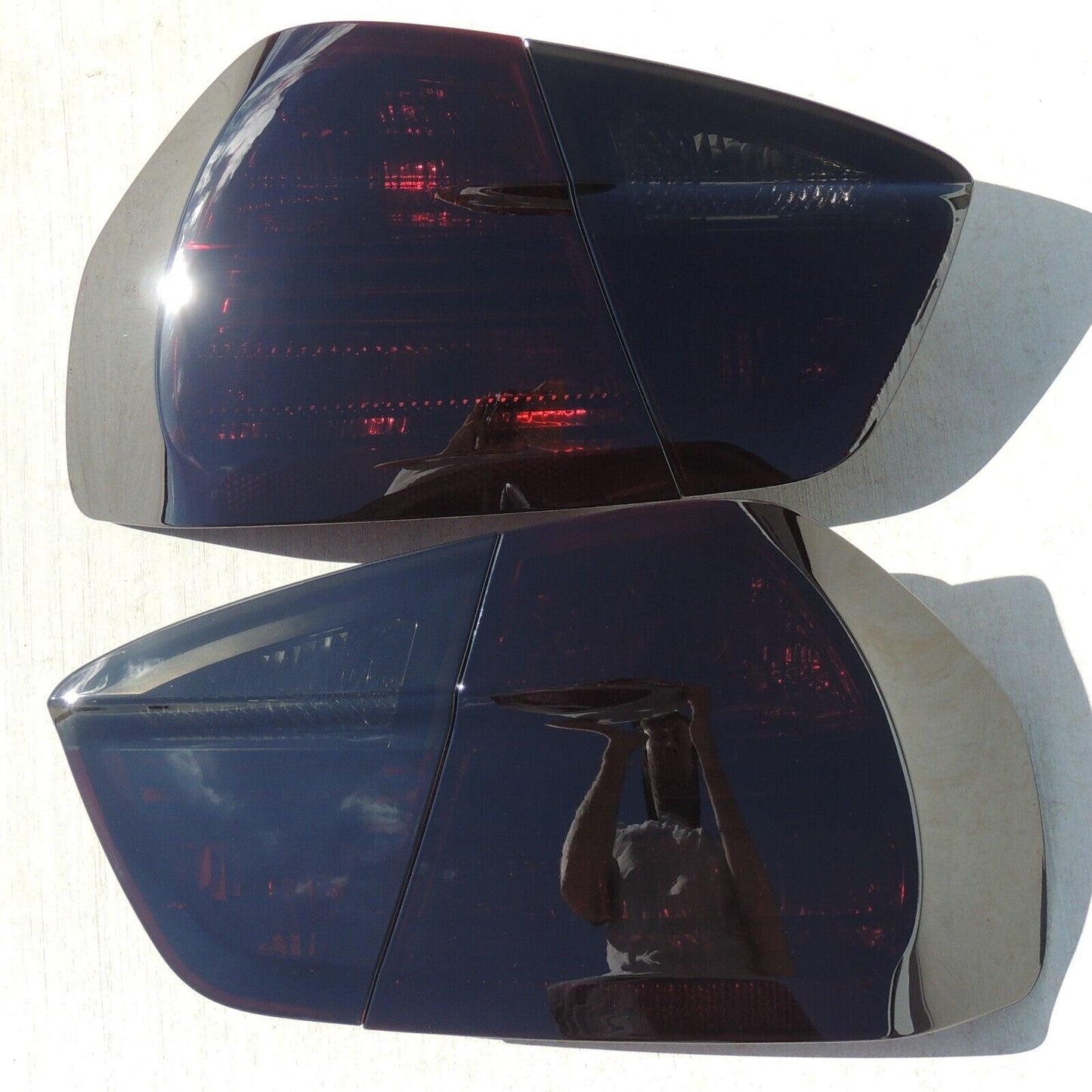 2006-2009 BMW 3-Series E90 Smoked Tail Lights