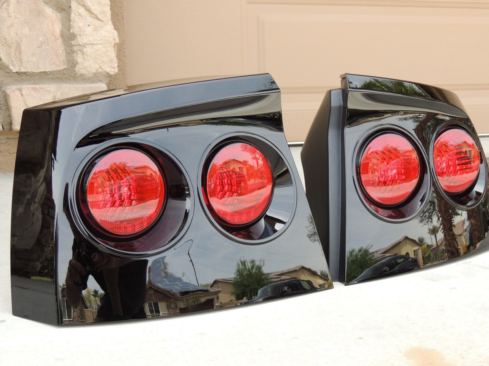 Sunfire Rear Lights Smoked Tail Lights