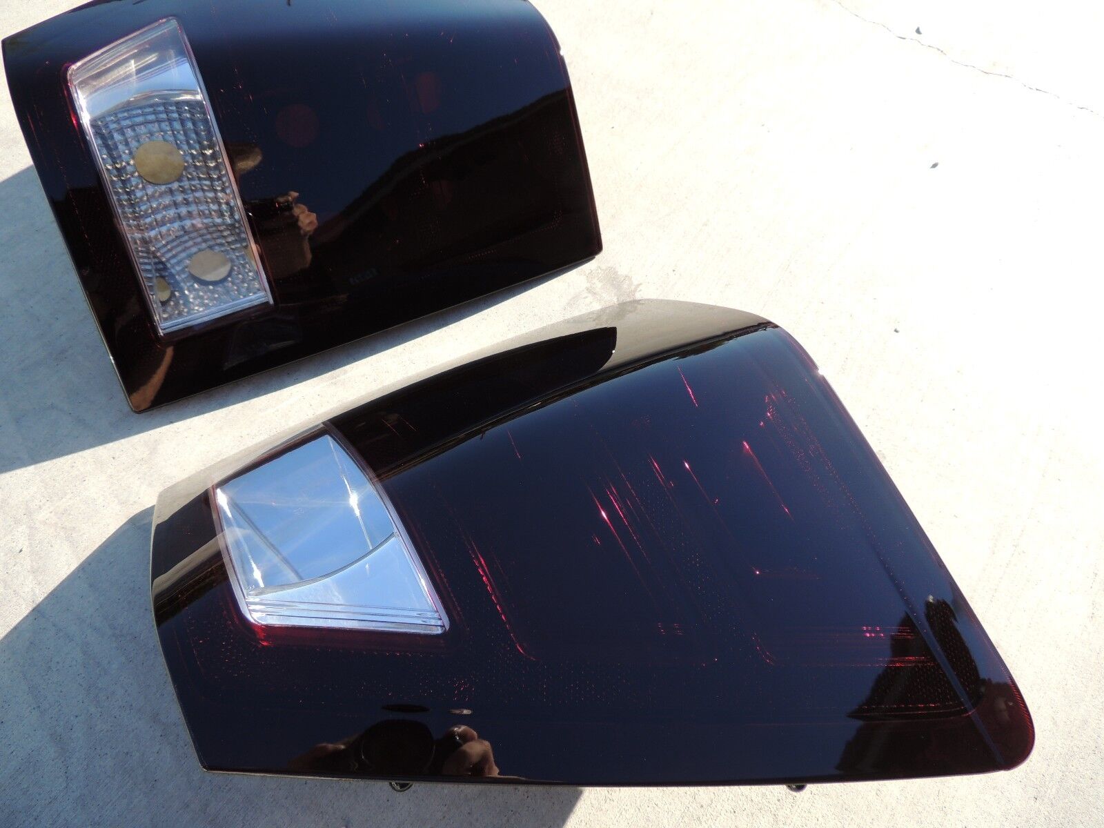 2007-2010 Jeep Grand Cherokee Smoked Tail Lights Custom Tinted