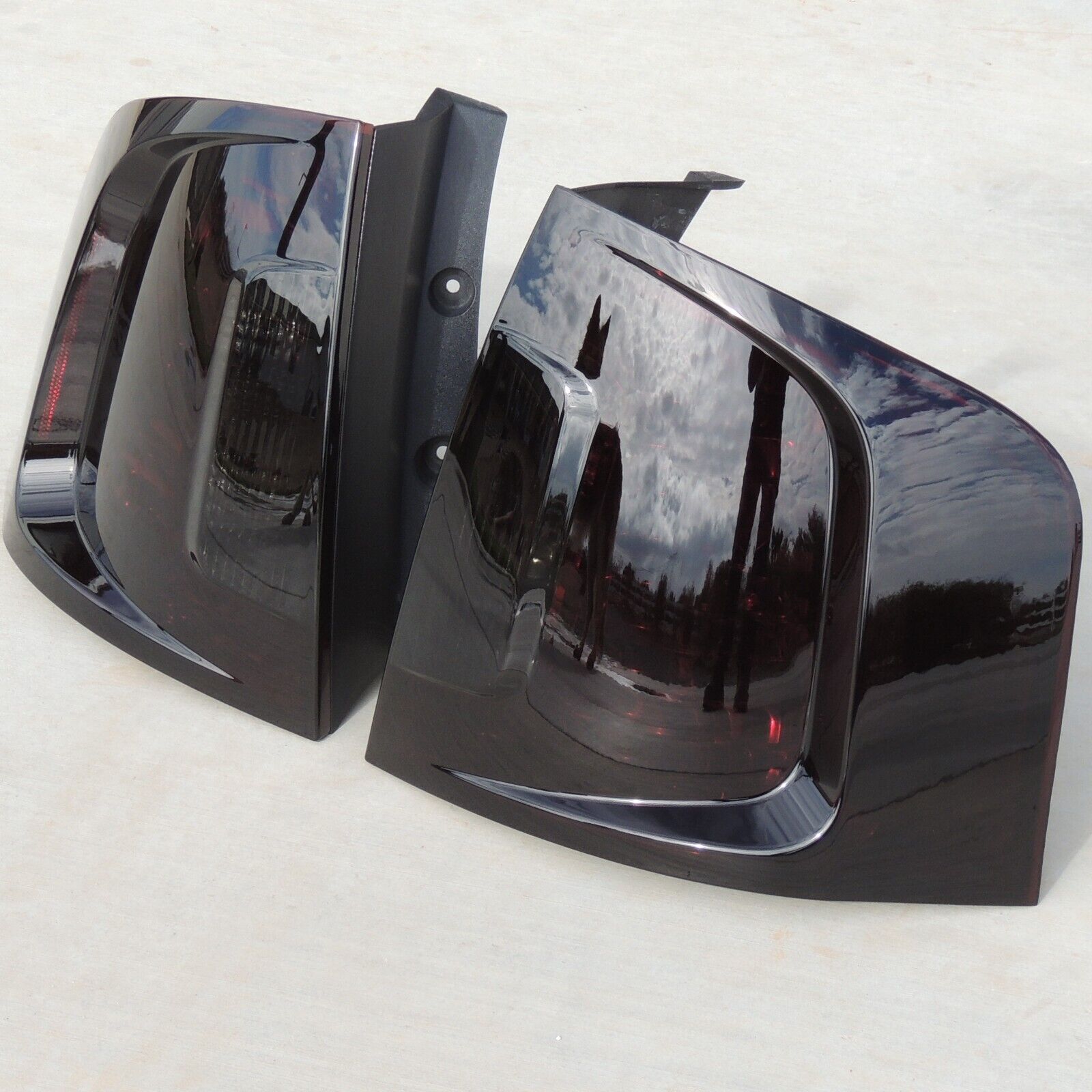 2011-2014 Ford Edge Smoked OEM Tail Lights Custom Tinted – Smoked