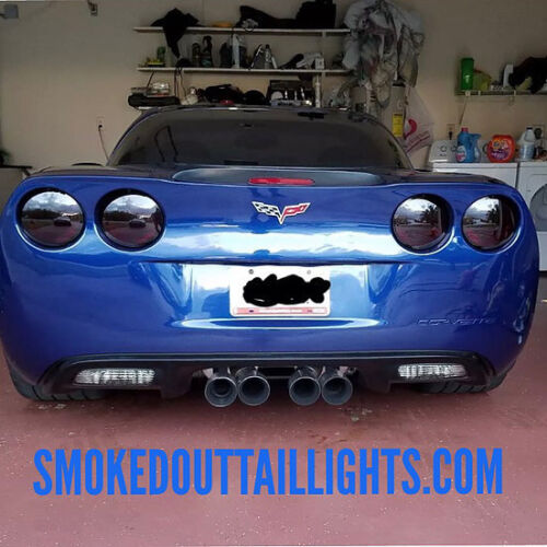 2005-2013 Chevy Corvette C6 Smoked Tail Lights